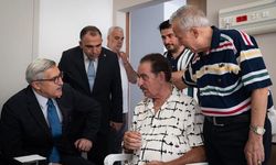 AK Parti'li Yayman, İbrahim Tatlıses'i Hastanede Ziyaret Etti