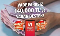 Albaraka Türk'ten Vade Farksız 140.000 TL'ye Kadar Finansman Desteği