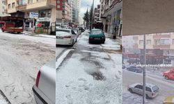 Ankara'da Süper Hücre Etkisiyle Yoğun Dolu Yağışı