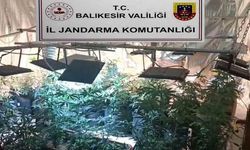 Balıkesir'de Jandarma Uyuşturucu Üretim Ağına Darbe Vurdu