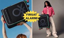 Benetton Kabin Boy Valizlerde İndirim Fırsatı