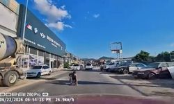 Bursa'da Yola Düşen Eşyasını Almak İsterken Ölümden Döndü