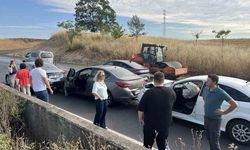 Çorlu'da 500 Metrelik Mesafede İki Zincirleme Kaza