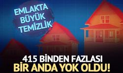 Emlak İlanlarında Büyük Temizlik: 415 Binden Fazla İlan Silindi