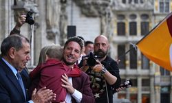 Galatasaray'ın Brüksel Kutlamalarında Dries Mertens Sürprizi