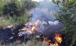 Gönen'de Otluk ve Çalılık Yangını Hızlı Müdahaleyle Söndürüldü