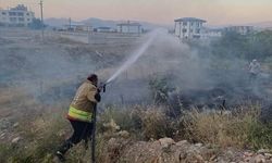 Hassa'da Bahçe Yangını Kısa Sürede Söndürüldü