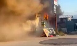 Hatay'da İş Yeri Yangını: Esnaf Umut Sovuksu Yaralandı