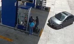 Honduras'ta Benzin İstasyonunda Gerilim Anları Yaşandı