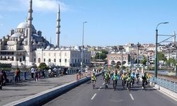 İstanbul'da Bazı Yollar Geleneksel Bisiklet Turu Nedeniyle Trafiğe Kapandı