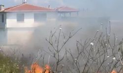 Karacabey'de Buğday Tarlasında Çıkan Yangın Evlere Sıçramadan Söndürüldü