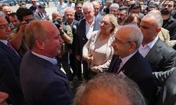 Kemal Kılıçdaroğlu ve Muharrem İnce, Feyzi Tunç Türeli'nin Cenazesinde Bir Araya Geldi