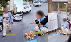 Küçükçekmece'de Çöp Konteyneri Yanında Gerginlik