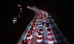 Kurban Bayramı Dönüşü Anadolu Otoyolu'nda Trafik Yoğunluğu Artıyor