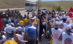 Maden İşçileri Verilen Sözlerin Tutulmadığını İddia Ederek Ankara'da Eylem Yaptı
