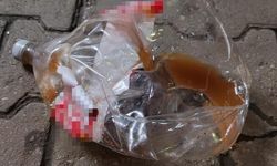 Manisa Salihli'de Ev Yapımı Sirke Şişesi Sıcaklık Nedeniyle Patladı