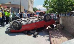 Niğde'de Otomobil Ters Döndü: 1 Kişi Yaralandı