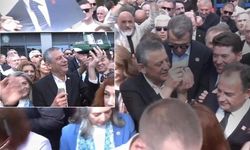 Özgür Özel Trabzon'da Partililerle Buluştu, Taka Maketi ve Tesbih Hediye Edildi