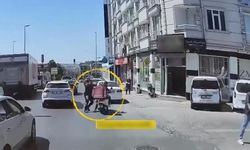 Polisin Durdurduğu Motosikletle İlginç Kovalamaca Yaşandı