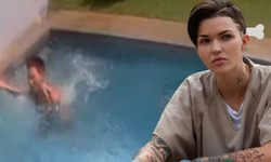 Ruby Rose Havuz Kenarında Düşerek Kaburgalarını Kırdı