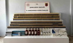 Şanlıurfa Viranşehir'de Kaçak Sigara ve Alkol Operasyonu