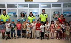 Sinop'ta Anaokulu Öğrencilerine Trafik ve Polislik Eğitimi Verildi