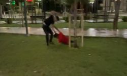 Aksaray'da Arkadaşını Yumruklayan Genç Bekçiler Tarafından Yakalandı