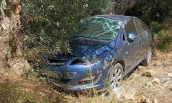 Bandırma Edincik'te Tek Taraflı Trafik Kazasında 2 Kişi Hafif Yaralandı