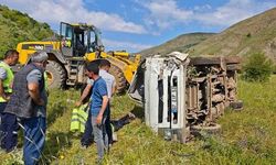 Bingöl Karlıova'da Su Tankeri Devrildi: 1 Ölü, 1 Yaralı