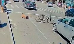 Bisikletle Kaza Yapan Hırsız Suçüstü Yakalandı