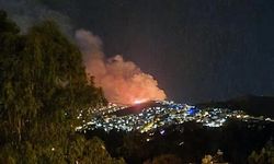 Bodrum Ortakent-Bitez Arasında Makilik Alanda Yangın