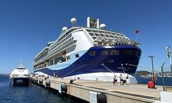 Bodrum'a Marella Discovery kruvaziyeriyle 1819 turist geldi