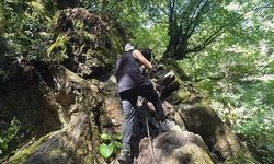 Çınarlıdere Şelalesi'nde Doğa Tutkunları Hafta Sonunu Değerlendirdi