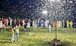 Düğün Alanını Kelebekler Sarması Dikkat Çekti