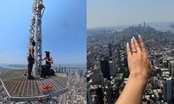 Empire State Binası'nda Evlilik Teklifi Şaşkınlık Yarattı