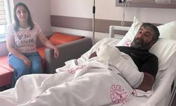 Erzincan'da ayı saldırısına uğrayan çiftçi kürek sayesinde kurtuldu