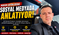 Makam Şoförlüğünü Sosyal Medyada Anlatan Ali Osman Coşkun Dikkat Çekiyor
