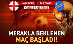 İngiltere-Demokratik Kongo Maçı Başladı, İlk Gol Geldi