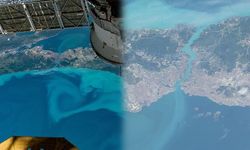 İstanbul Boğazı ve Marmara Denizi'nin Turkuaz Rengi Uzaydan Görüntülendi