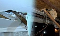 İstanbul Küçükçekmece'de Fırtına Çatıyı Parçaladı, Maddi Hasar Oluştu