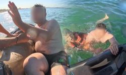 Karasu'da Boğulma Tehlikesi Geçiren Vatandaş Jet Skili Cankurtaranlarca Kurtarıldı