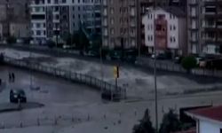 Kastamonu'da Sel Anı Kameralara Yansıdı