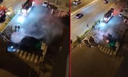 Kayseri'de Şarj Halindeki Elektrikli Araç Patladı: O Anlar Kamerada