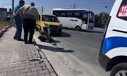 Kayseri'de Ticari Araç Elektrikli Bisiklete Çarptı: Sürücü Ağır Yaralandı