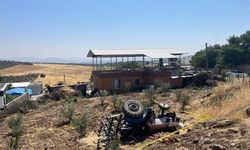 Kilis'te Devrilen Traktörün Sürücüsü Yaşamını Yitirdi