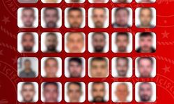 Kırmızı bültenle aranan 27 kişi ve ulusal seviyede aranan 38 kişi Türkiye'ye getirildi