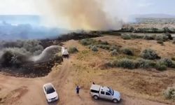 Kızılırmak Nehri Çevresinde Çıkan Örtü Yangını Kontrol Altına Alındı