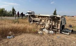 Konya Ereğli'de Tarım İşçilerini Taşıyan Minibüs Devrildi: 17 Yaralı