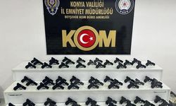 Konya'da Ruhsatsız Silah Operasyonu: 70 Tabanca Ele Geçirildi