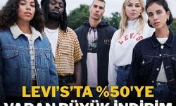 Levi's'ta Yarı Fiyatına Varan Büyük İndirim Kampanyası Başladı